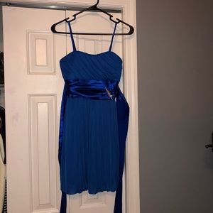 Blue Bubble End Dress